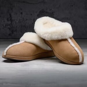 Luxome Slipper in chestnut